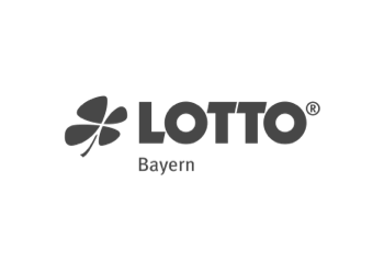 Logo Lotto Bayern Schwarz-Weiß